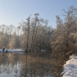 Découvrez les paysages Combs-la-Villais, en 2010 et début 2017, vêtus de neige.