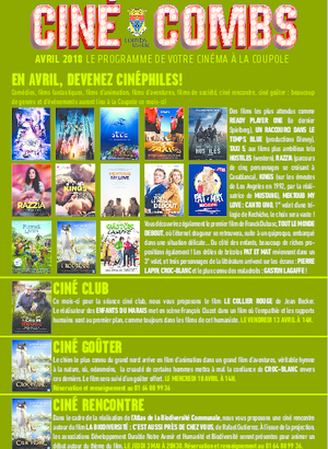 Ciné Combs - Avril 2018