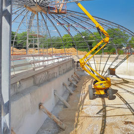 Venez découvrir les travaux de la piscine en images.